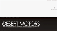 Desktop Screenshot of mag.desert-motors.com